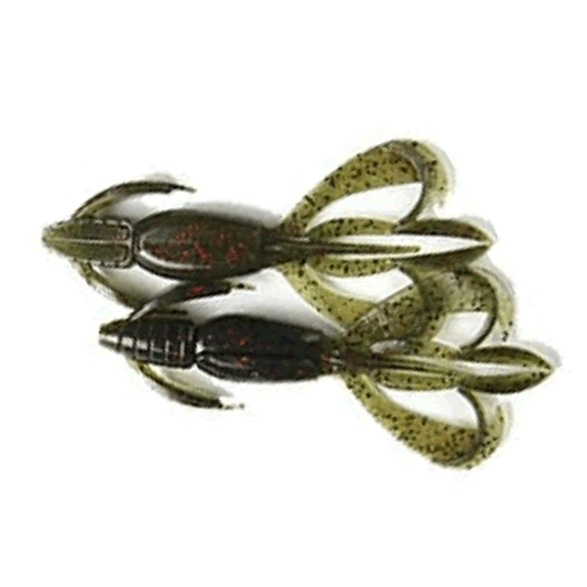 KEITECH Crazy Flapper 3.6" Length: 3.6" (91mm) (7 pcs/pack) #208 Watermelon Pepper Red