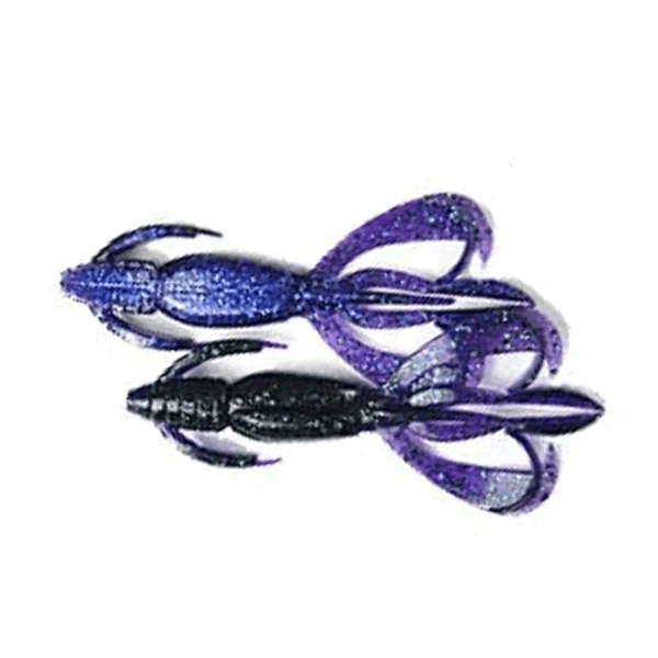 KEITECH Crazy Flapper 3.6" Length: 3.6" (91mm) (7 pcs/pack) #408 Electric Junebug