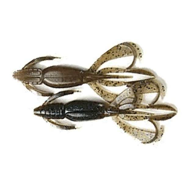 KEITECH Crazy Flapper 3.6" Length: 3.6" (91mm) (7 pcs/pack) #434 Blue Back Cinnamon