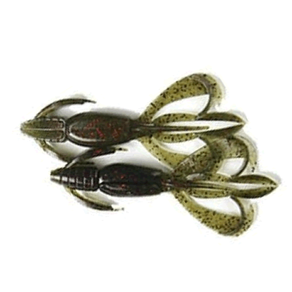 KEITECH Crazy Flapper 4.4" Length: 4.4" (112mm) (6 pcs/pack) #208 Watermelon Pepper Red