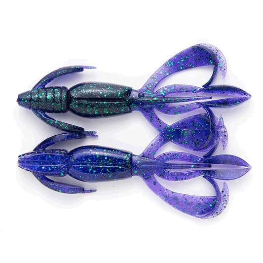 KEITECH Crazy Flapper 4.4" Length: 4.4" (112mm) (6 pcs/pack) #408 Electric Junebug