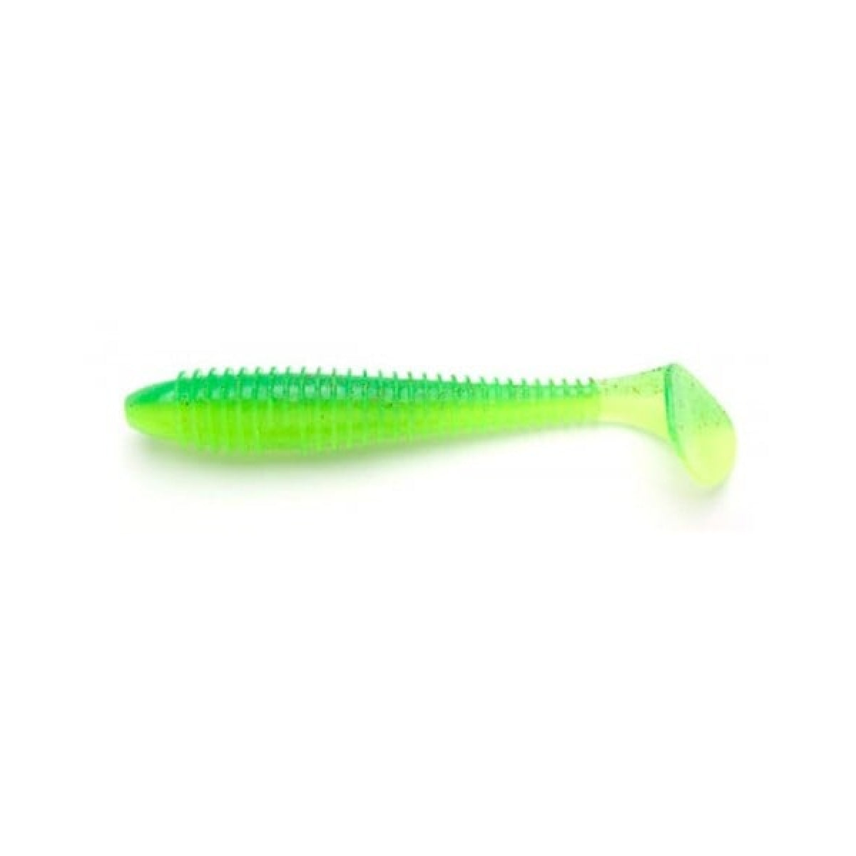 KEITECH SWING IMPACT FAT 4.3" 10.3g (6 pcs/pack) #424 LIME CHARTREUSE