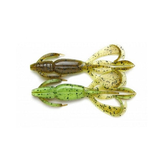 KEITECH CRAZY FLAPPER 2.8" 3.4g (8 pcs/pack) #401 GREEN PUMPKIN CHARTREUSE