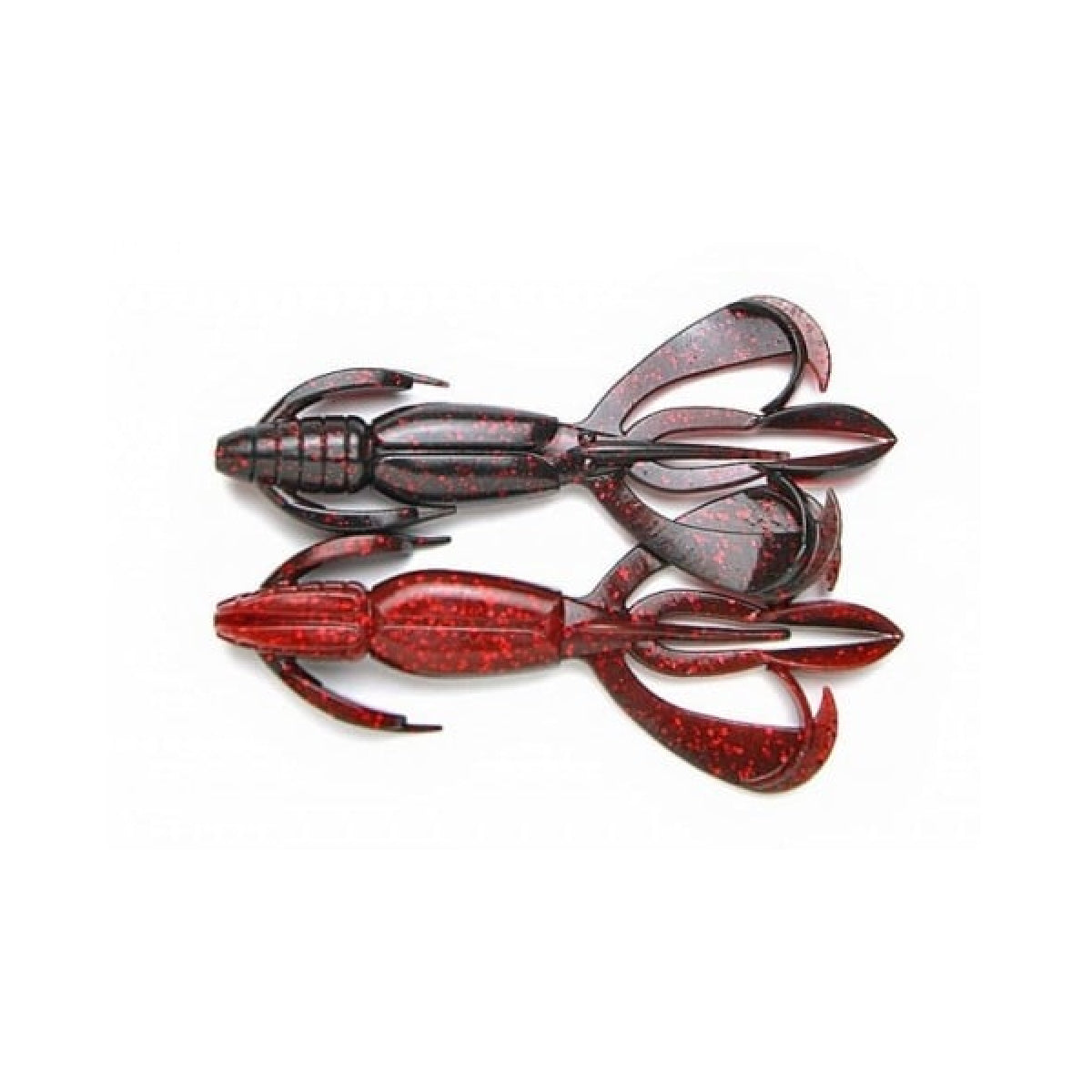 KEITECH CRAZY FLAPPER 2.8" 3.4g (8 pcs/pack) #411 BLACK CHERRY