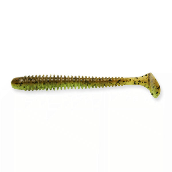 KEITECH SWING IMPACT 3" 2.0g (10 pcs/pack) #401 GREEN PUMPKIN CHARTREUSE
