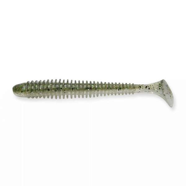 KEITECH Swing Impact 4.5" Length: 4.5" (114mm) (6 pcs/pack) #416 Silver Flash Minnow