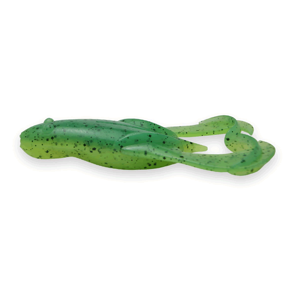 KEITECH Noisy Flapper 3.5" Length: 3.5" (89mm) (5 pcs/pack) #468 Lime Chartreuse Pepper