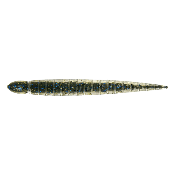 KEITECH Custom Leech 3" Length: 3" (76mm) (10 pcs/pack) #205C Blue Gill