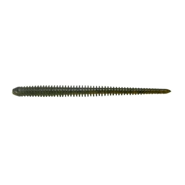 KEITECH Easy Shaker 5.5" Length: 5.5" (140mm) (10 pcs/pack) #101 Green Pumpkin Pepper