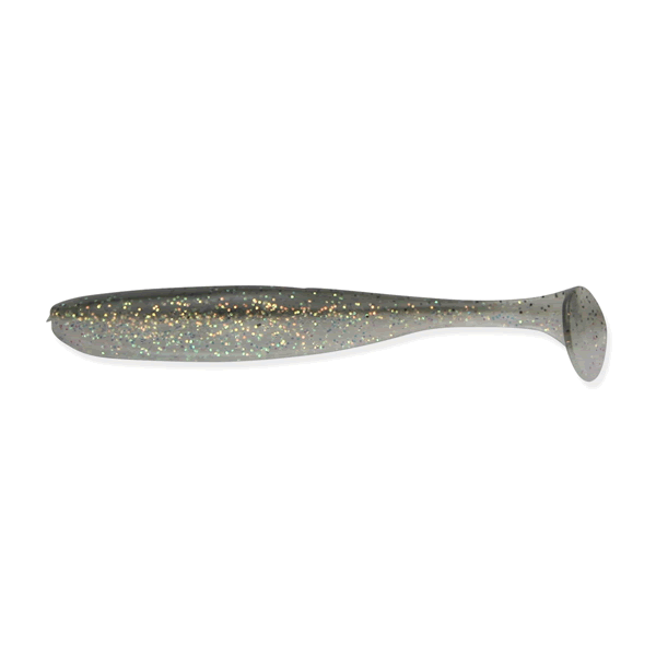 KEITECH Easy Shiner 4.5" Length: 4.5" (114mm) (6 pcs/pack) #410 Crystal Shad