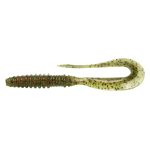 KEITECH Mad Wag Slim 4.5" Length: 4.5" (114mm) (9 pcs/pack) #208 Watermelon Pepper Red