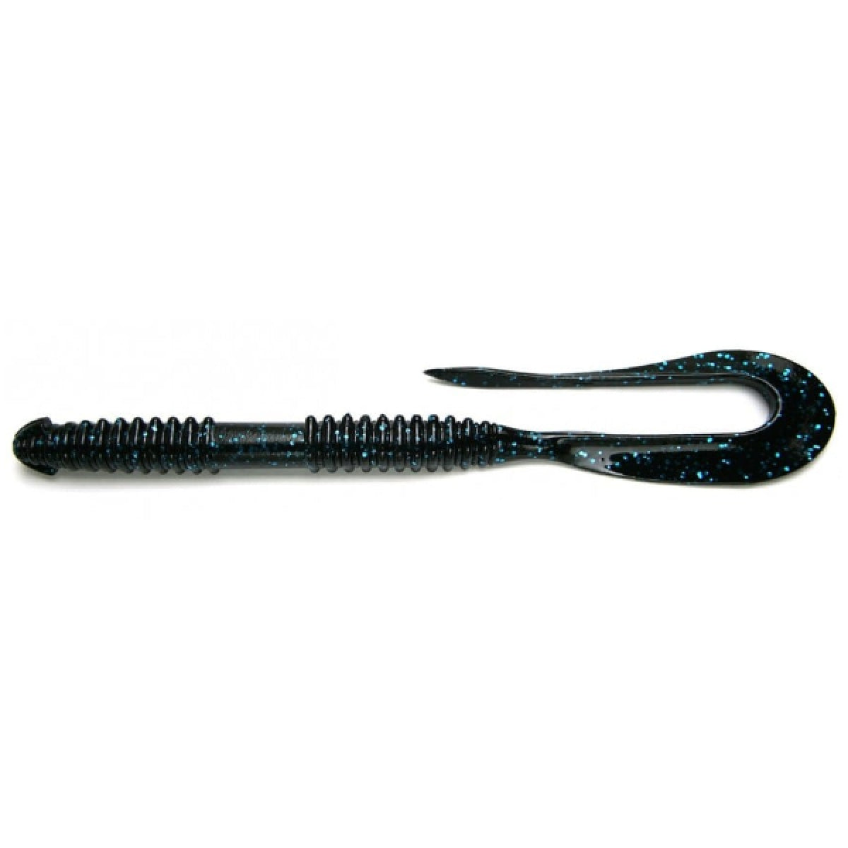 KEITECH MAD WAG LONG 11" 10.9g (6 pcs/pack) #312 BLACK BLUE FLAKE