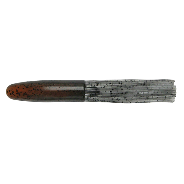 KEITECH Salty Core Tube 3.5" Length: 3.5" (89mm) (6 pcs/pack) #500 Smoky Crawdad