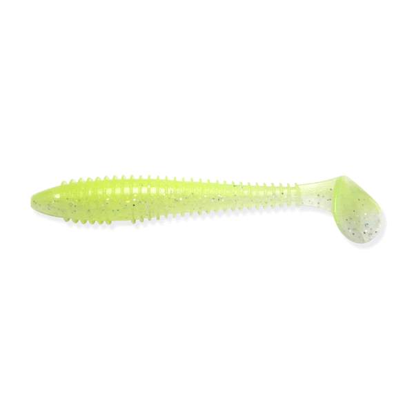 KEITECH SWING IMPACT FAT 4.8" 12.8g (5 pcs/pack) #484 CHARTREUSE SHAD