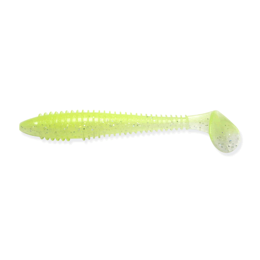 KEITECH SWING IMPACT FAT 4.8" 12.8g (5 pcs/pack) #484 CHARTREUSE SHAD