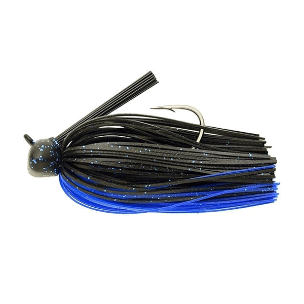 KEITECH CRANKIN' FOOTBALL 1/2oz 407 BLACK BLUE