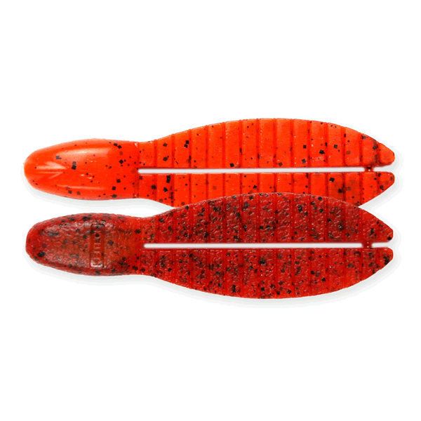 KEITECH Flex Chunk Medium 3" Length: 3" (76mm) (6 pcs/pack) #407 Delta Craw