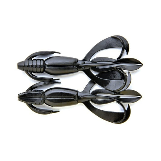 KEITECH CRAZY FLAPPER 2.8" 3.4g (8 pcs/pack) #001 BLACK