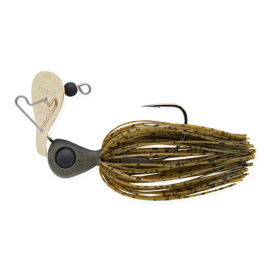 KEITECH RUMBLADE JIG 3/8 oz #101 GREEN PUMPKIN PEPPER