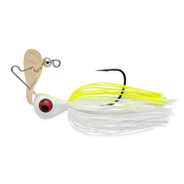KEITECH RUMBLADE JIG 3/8 oz #509 WHITE SHARD
