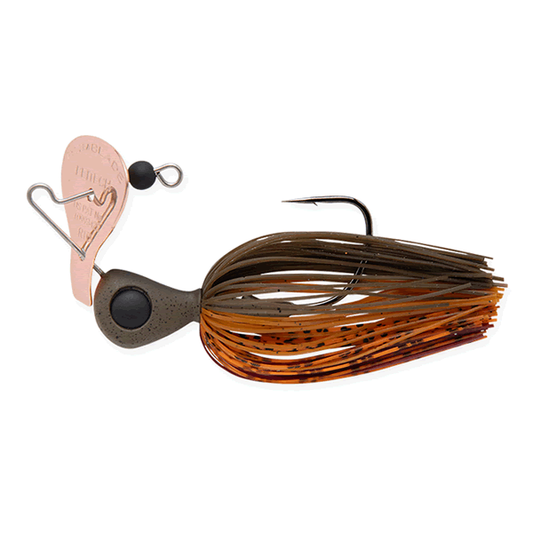 KEITECH RUMBLADE JIG 3/8 oz #511 GREEN PUMPKIN CLAW
