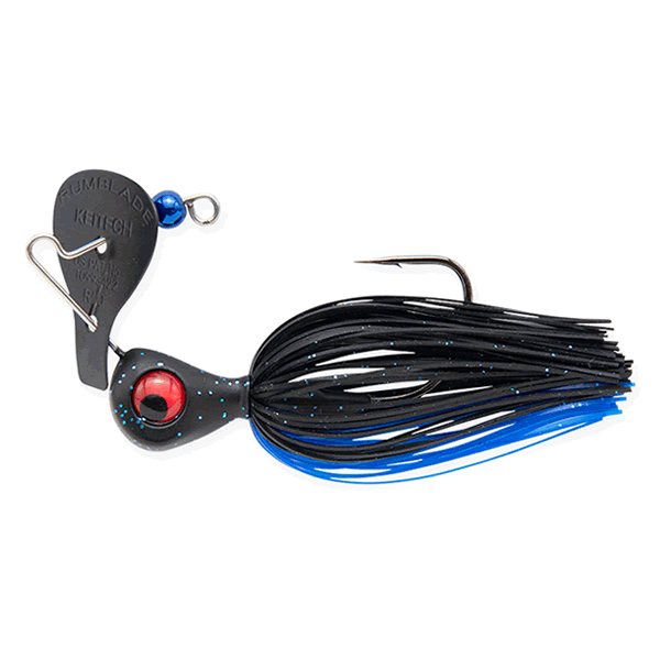 KEITECH RUMBLADE JIG 5/8 oz #413 BLACK BLUE