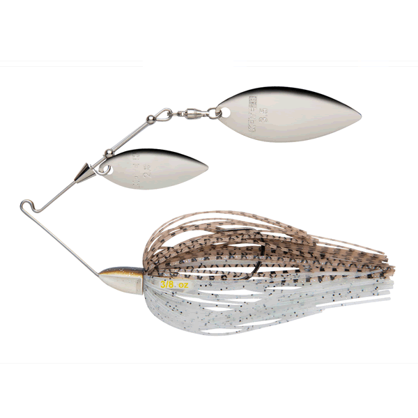 KEITECH BABY TEE-BONE SPINNERBAIT DW 3/8oz #527 CRYSTAL W