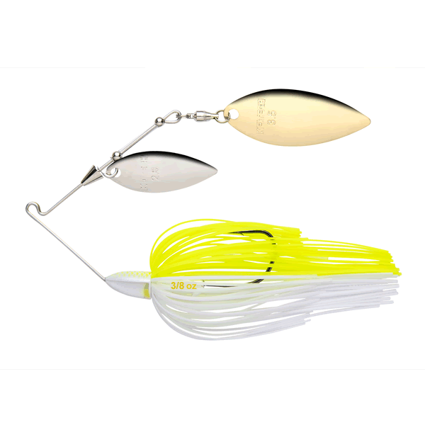 KEITECH BABY TEE-BONE SPINNERBAIT DW 1/4oz #509 WHITE SHARD