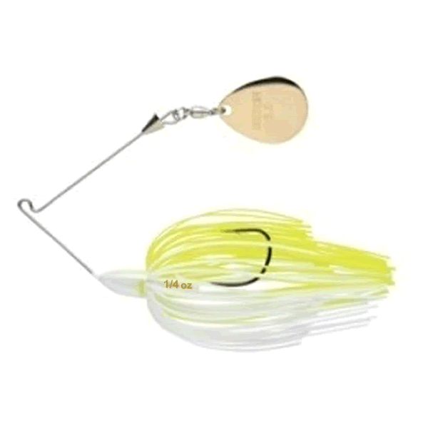 KEITECH BABY TEE-BONE SPINNERBAIT SC 1/4oz #509 WHITE SHARD
