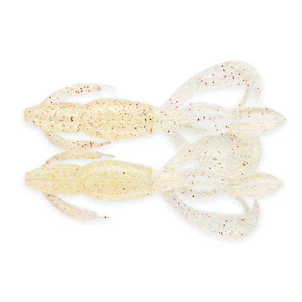KEITECH Crazy Flapper 3.6" Length: 3.6" (91mm) (7 pcs/pack) #529 Crystal Flash
