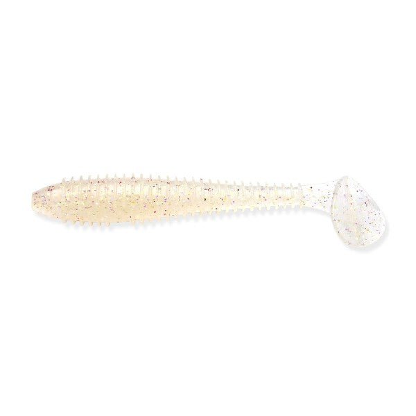 KEITECH SWING IMPACT FAT 4.3" 10.3g (6 pcs/pack) #529 CRYSTAL FLASH freshwater fishing lure