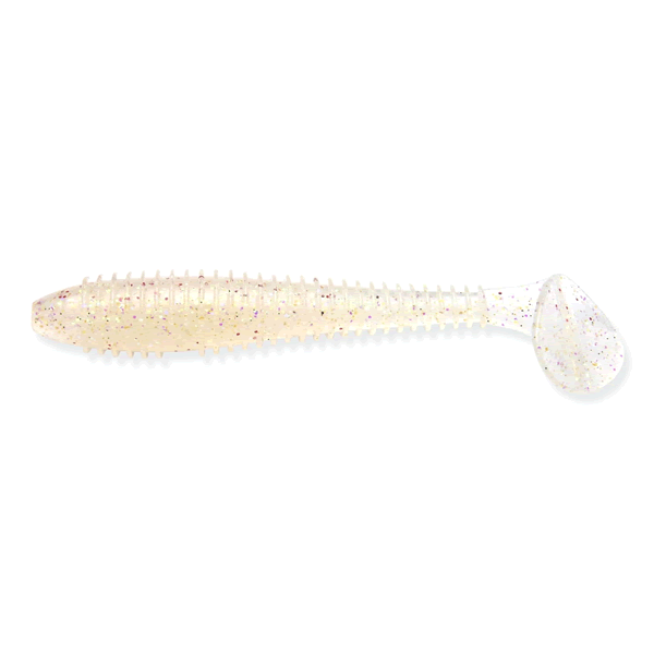 KEITECH Swing Impact FAT 5.8" Length: 5.8" (147mm) (4 pcs/pack) #529 Crystal Flash