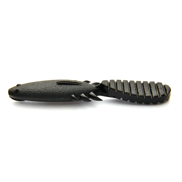 KEITECH Paddlin' Beaver 3.5" Length: 3.5" (89mm) (7 pcs/pack) #001 Black