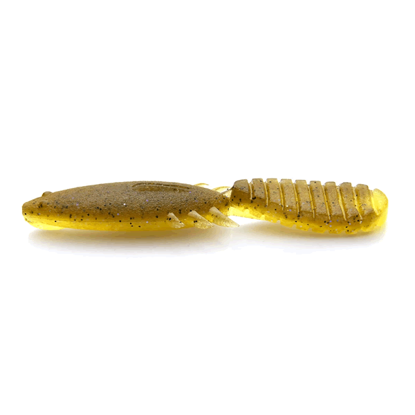 KEITECH Paddlin' Beaver 3.5" Length: 3.5" (89mm) (7 pcs/pack) #480 Electric Blue Gill