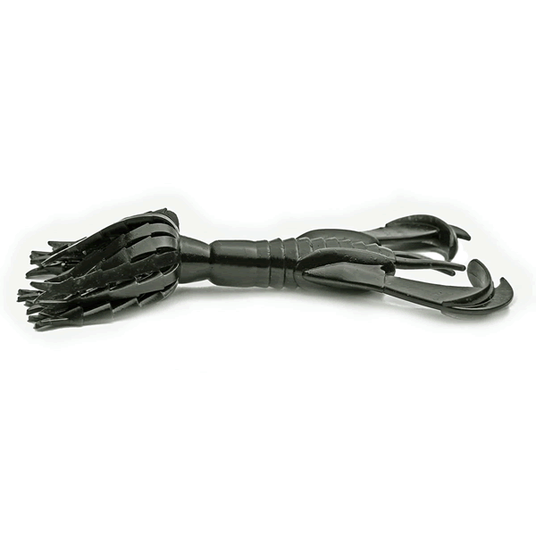 KEITECH Hyper Spider 3.2" Length: 3.2" (81mm) (6 pcs/pack) #001 Black