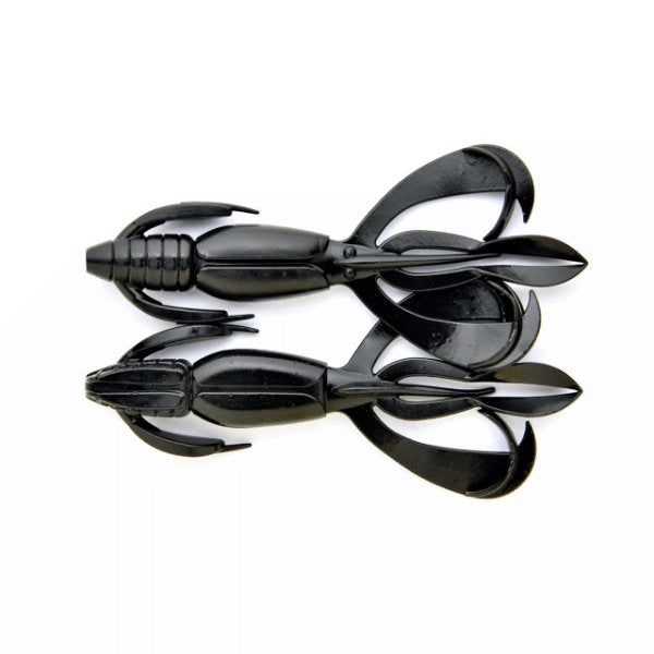 KEITECH CRAZY FLAPPER 2.4" 2.1g (10 pcs/pack) #001 BLACK