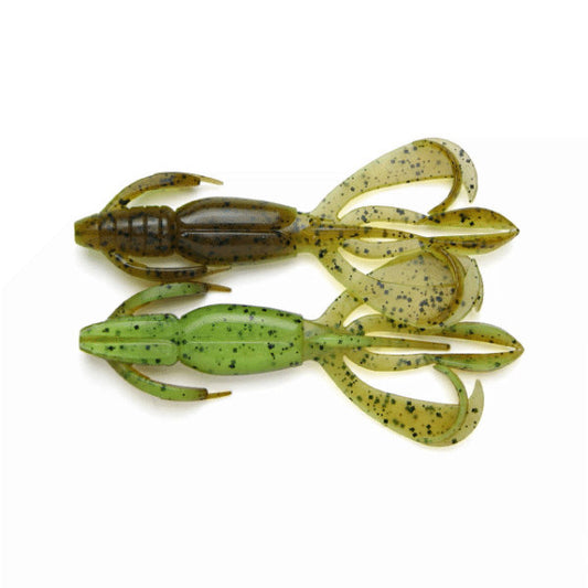KEITECH CRAZY FLAPPER 2.4" 2.1g (10 pcs/pack) #401 GREEN PUMPKIN CHARTREUSE