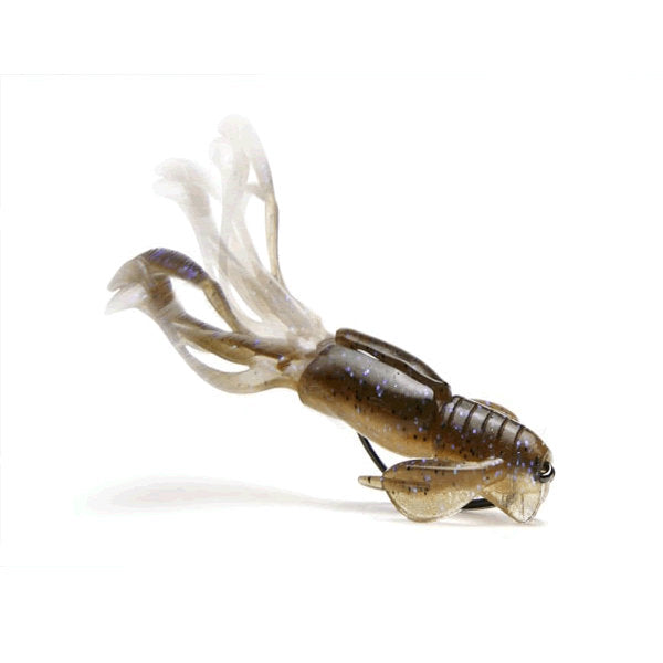 KEITECH CRAZY FLAPPER 2.4" 2.1g (10 pcs/pack) #434 BLUE BACK CINNAMON