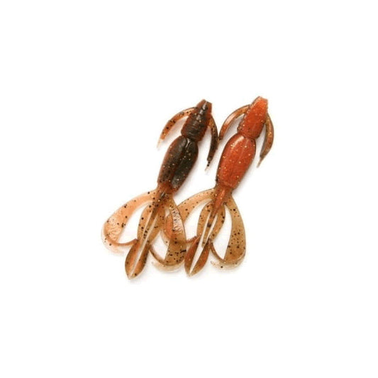 KEITECH CRAZY FLAPPER 2.4" 2.1g (10 pcs/pack) #520 GREEN PUMPKIN ORANGE GOLD