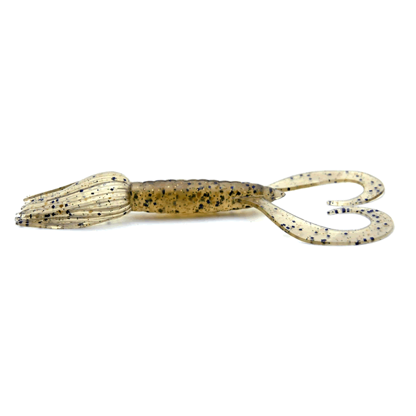 KEITECH Little Spider 3" Length: 3" (76mm) (8 pcs/pack) #532 Ginger Shrimp