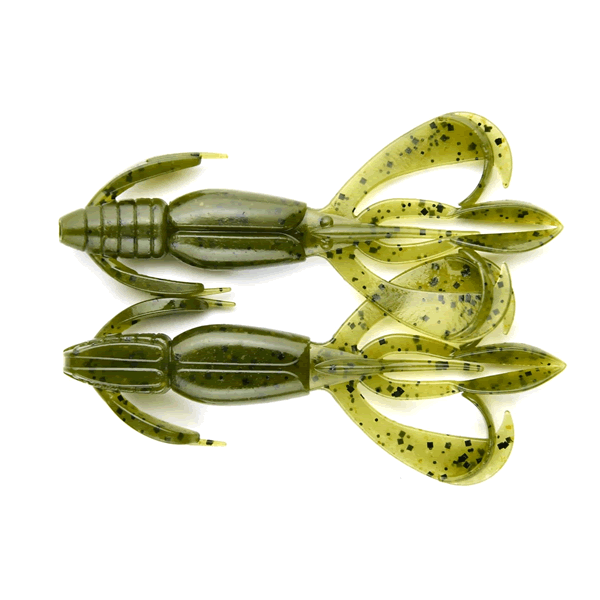 KEITECH Crazy Flapper 2" Length: 2" (51mm) (8 pcs/pack) #102 Watermelon Pepper