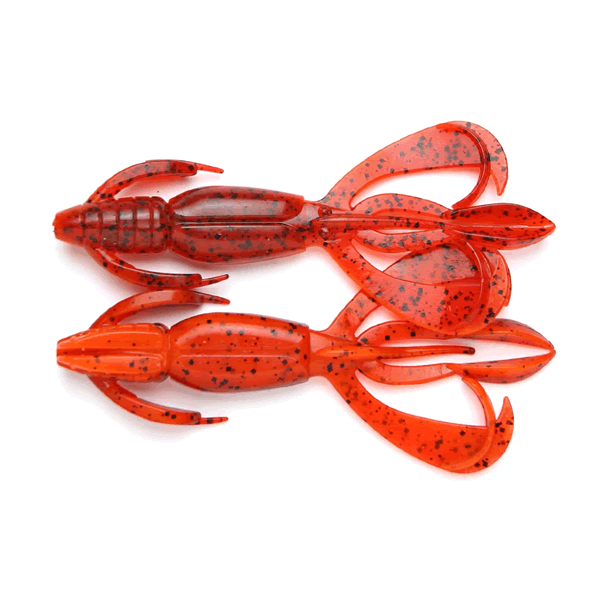 KEITECH Crazy Flapper 2" Length: 2" (51mm) (8 pcs/pack) #407 Delta Craw
