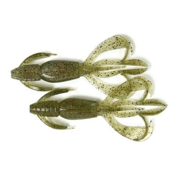 KEITECH Crazy Flapper 2" Length: 2" (51mm) (8 pcs/pack) #523 Light Watermelon Shrimp