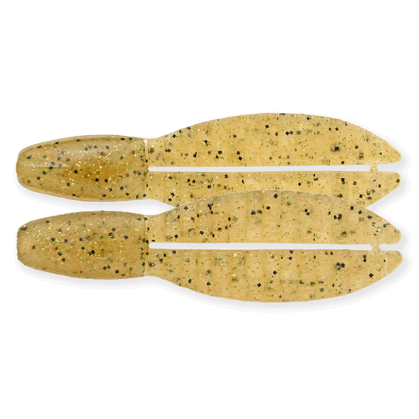 KEITECH Flex Chunk Small 2" Length: 2" (51mm) (8 pcs/pack) #532 Ginger Shrimp