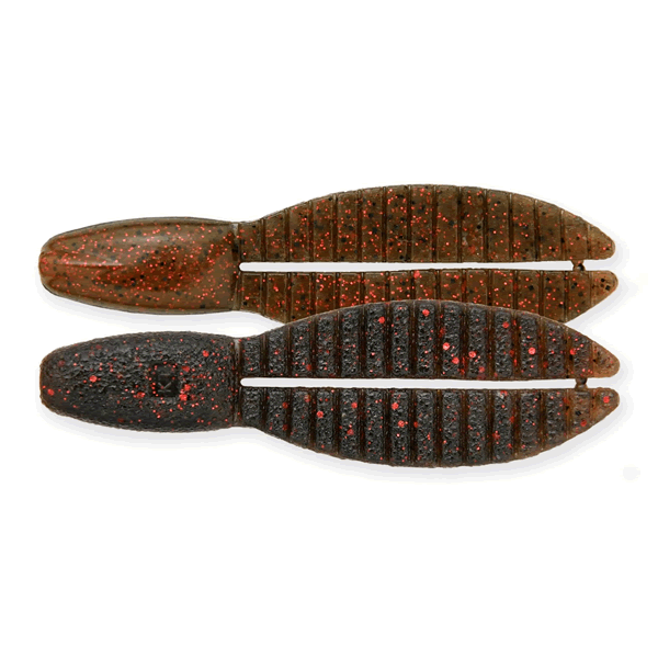 KEITECH Flex Chunk Small Medium 2.6" Length: 2.6" (66mm) (7 pcs/pack) #533 Spawn Red Craw