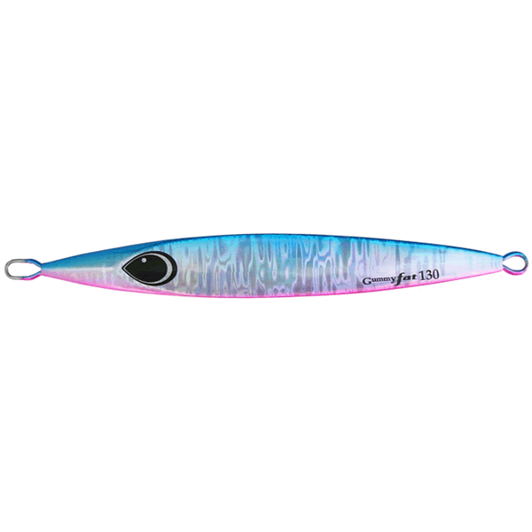 K-FLAT GUMMY FAT 130g #03 BLUE PINK saltwater fishing lure