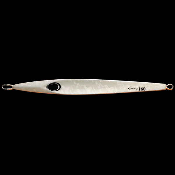 K-FLAT GUMMY 250g #12 PEARL HOLO / HARA ORANGE saltwater fishing lure