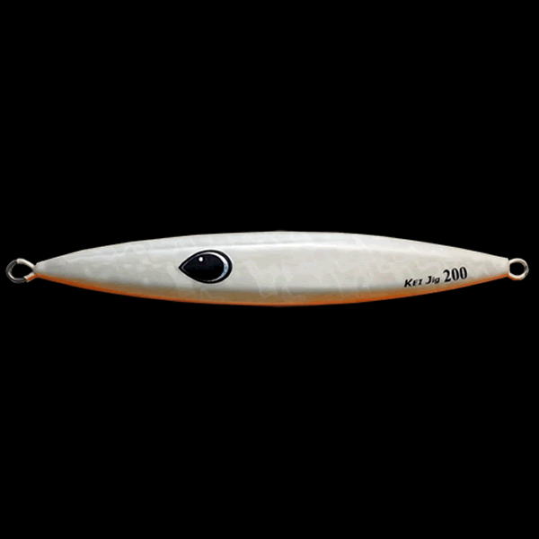 K-FLAT KEI JIG 235g #12 PEARL ORANGE saltwater fishing lure