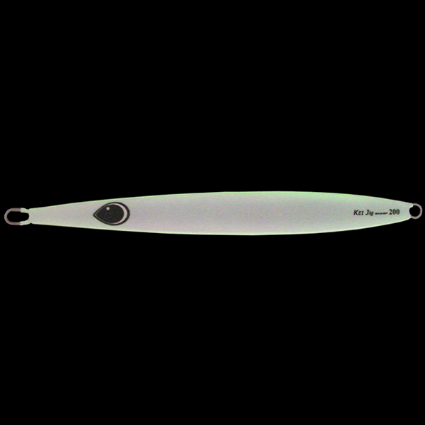 K-FLAT KEI JIG SHARP 235g #11 GLOW S LINE saltwater fishing lure