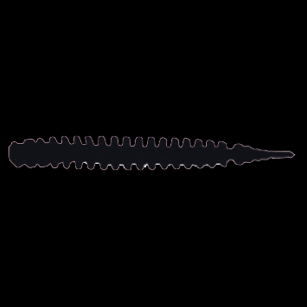 Crazy Ocean UMIKEMUSHI Jr HF 45mm : 1.8" HF(8 pcs/pack) #104 SILHOUETTE BLACK